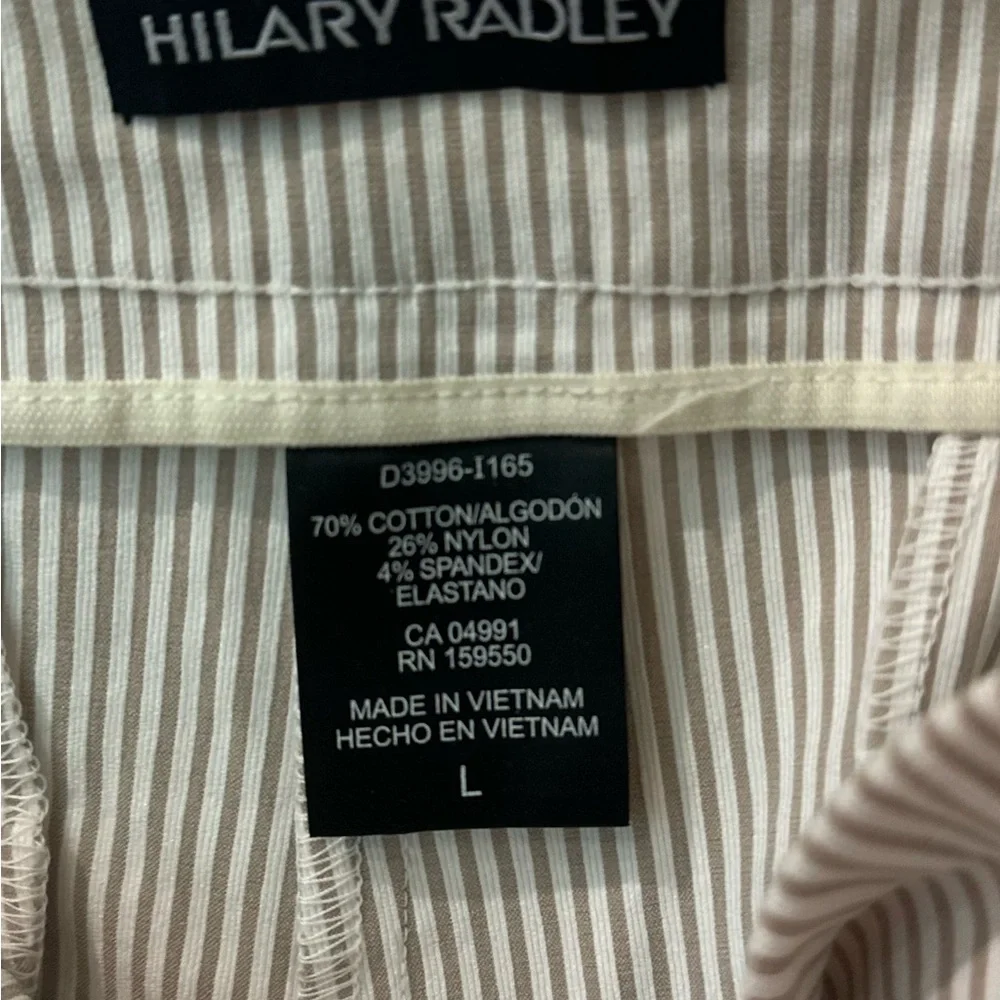 Hilary Radley Tan Chinos Classic Straight-Leg - Picture 3 of 3